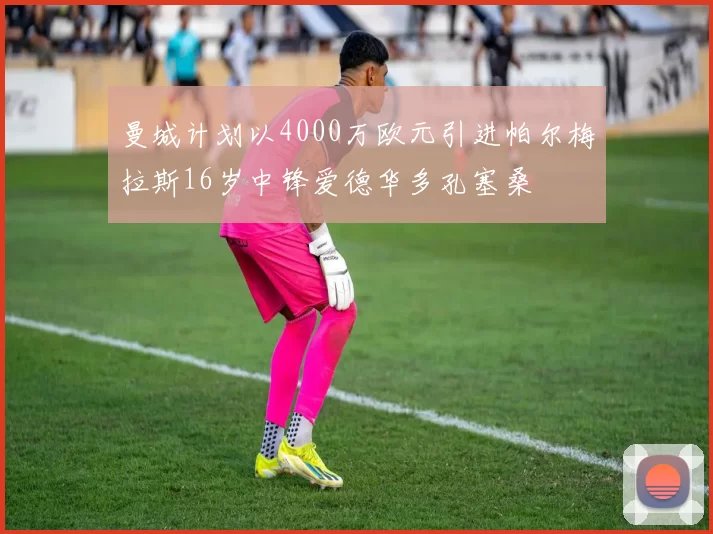 曼城计划以4000万欧元引进帕尔梅拉斯16岁中锋爱德华多孔塞桑